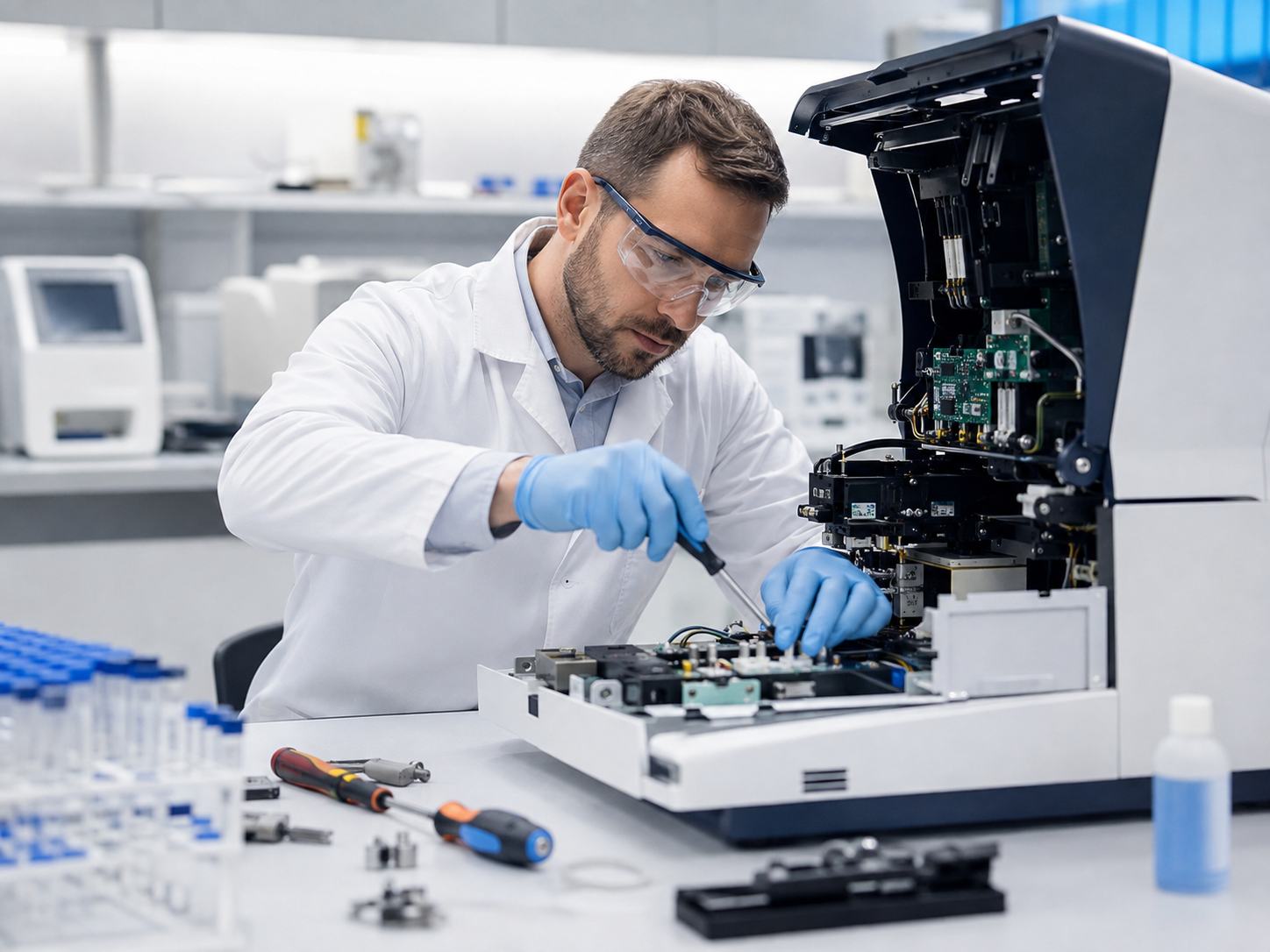 Servicio técnico para equipos de laboratorio